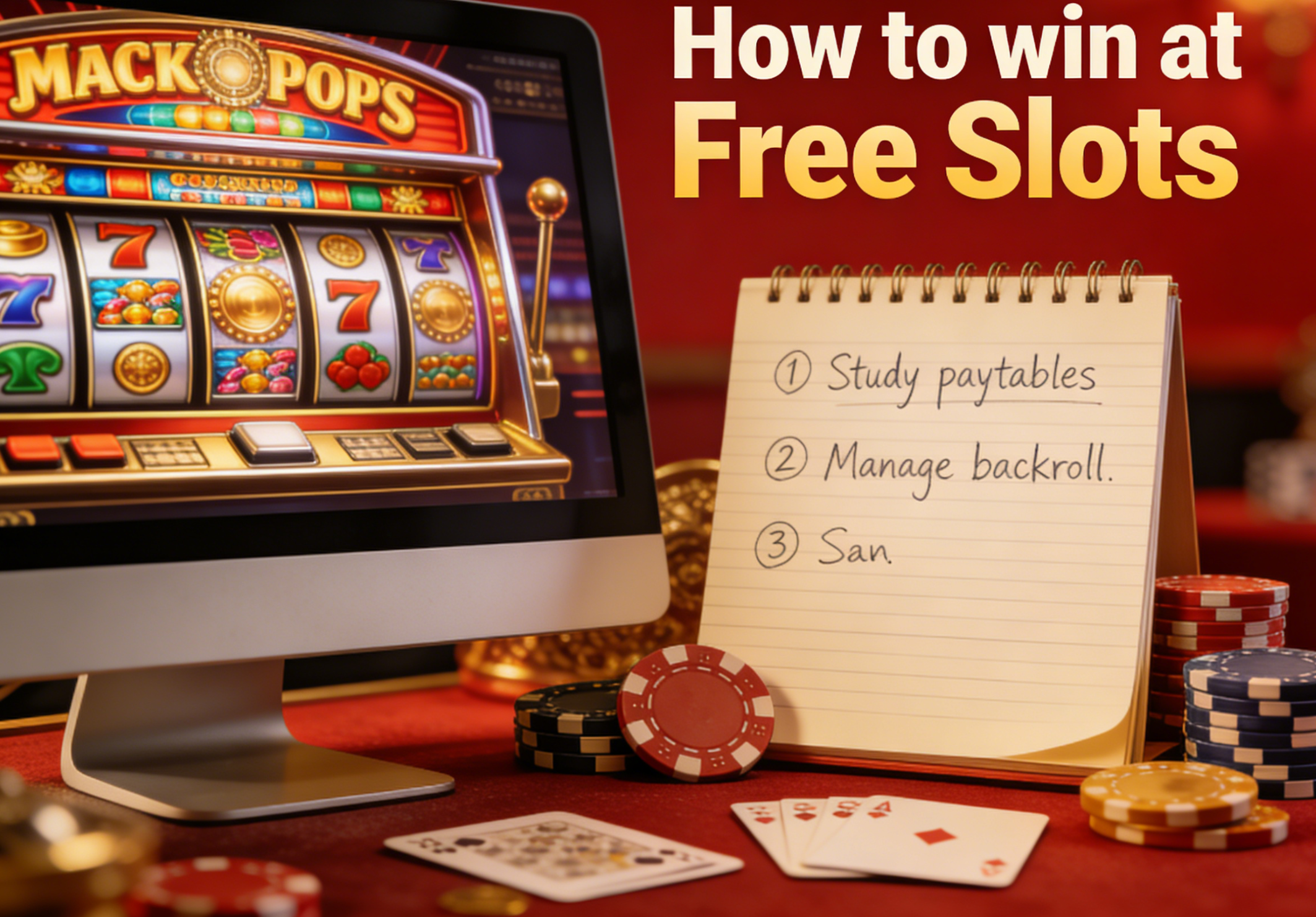 how to win at free slots